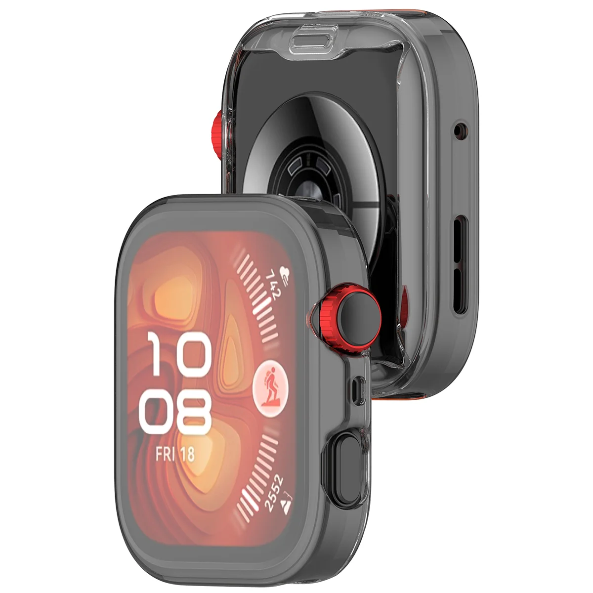 Front oraz przód etui Bizon Case Watch Felipe dla Huawei Watch Fit 5 Pro