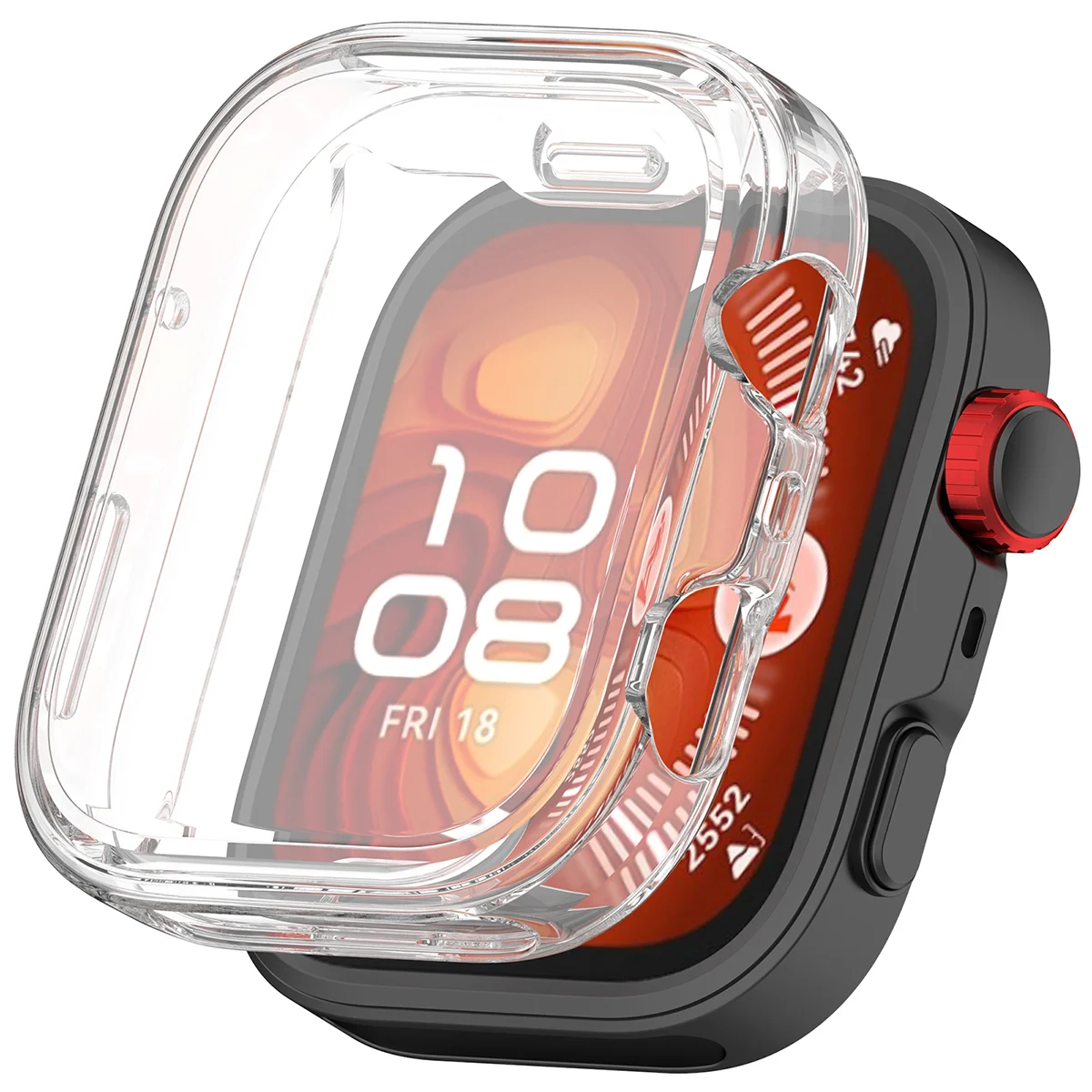 Plecki ze szkłem Bizon Case Watch Felipe dla Huawei Watch Fit 5 Pro