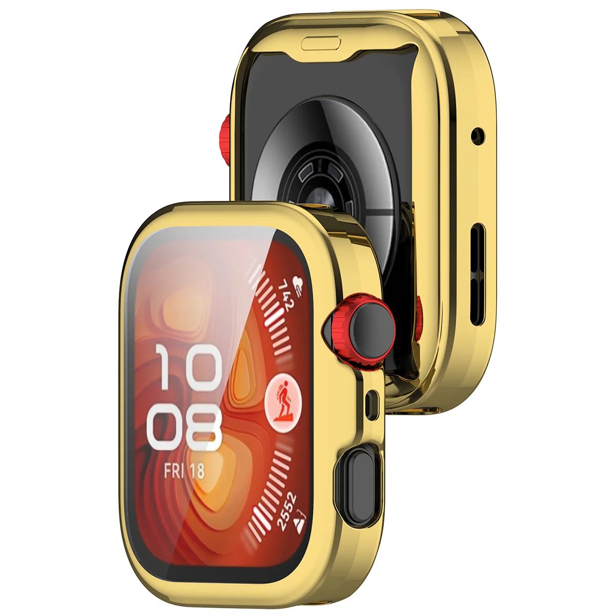 Front oraz przód etui Bizon Case Watch Felipe dla Huawei Watch Fit 5 Pro