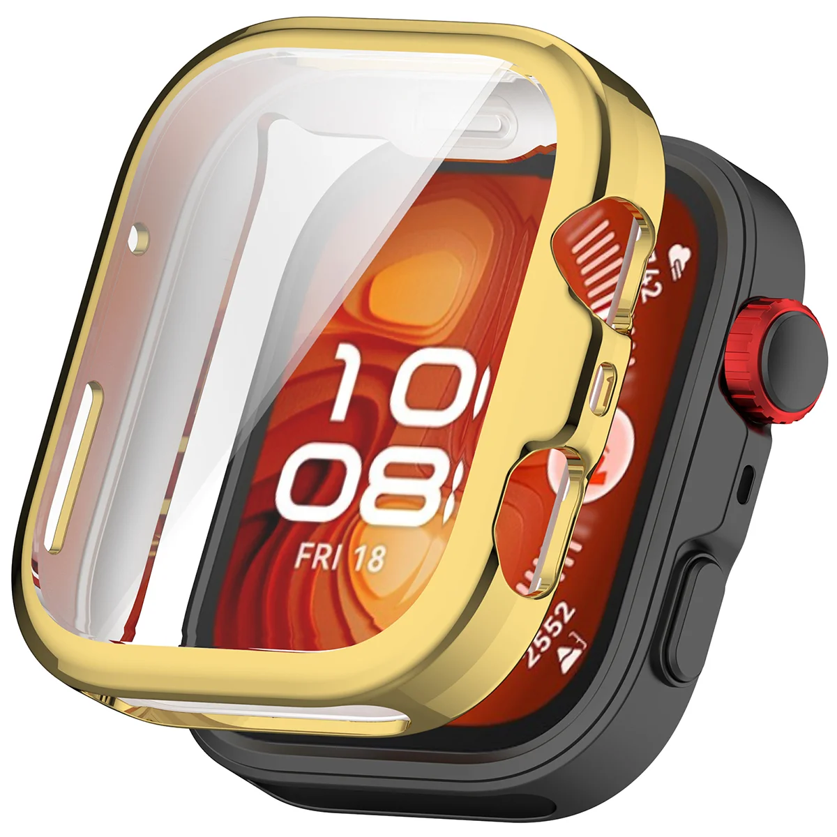 Plecki ze szkłem Bizon Case Watch Felipe dla Huawei Watch Fit 5 Pro