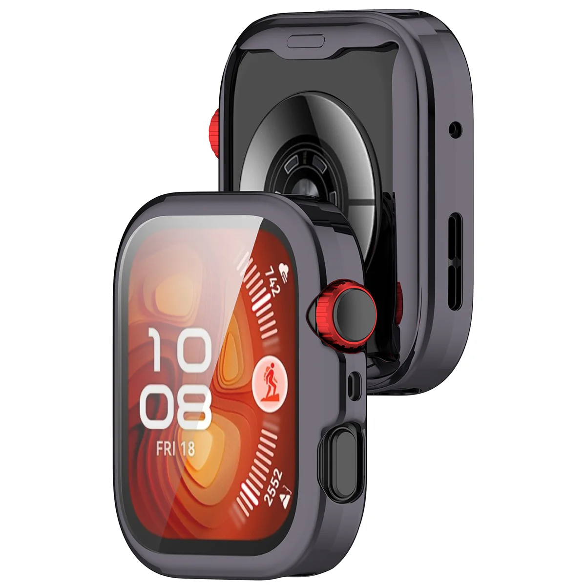 Front oraz przód etui Bizon Case Watch Felipe dla Huawei Watch Fit 5 Pro