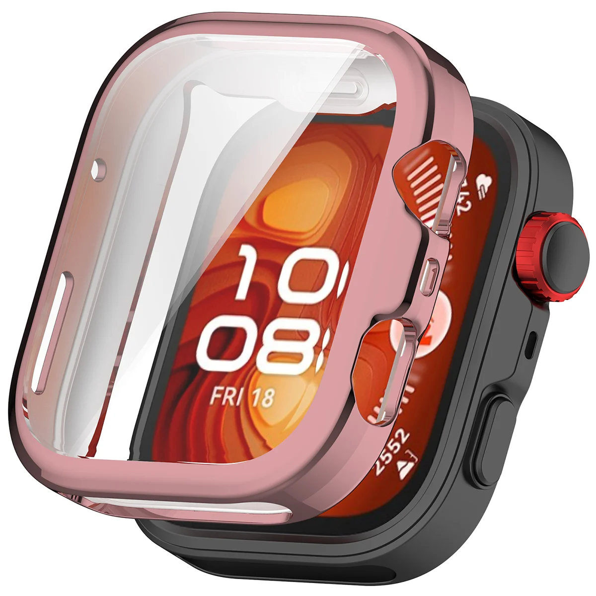 Plecki ze szkłem Bizon Case Watch Felipe dla Huawei Watch Fit 5 Pro