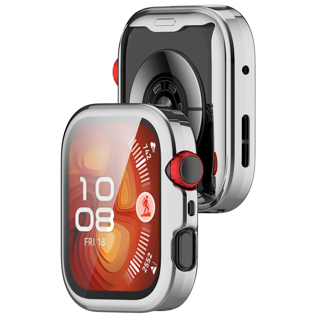 Front oraz przód etui Bizon Case Watch Felipe dla Huawei Watch Fit 5 Pro