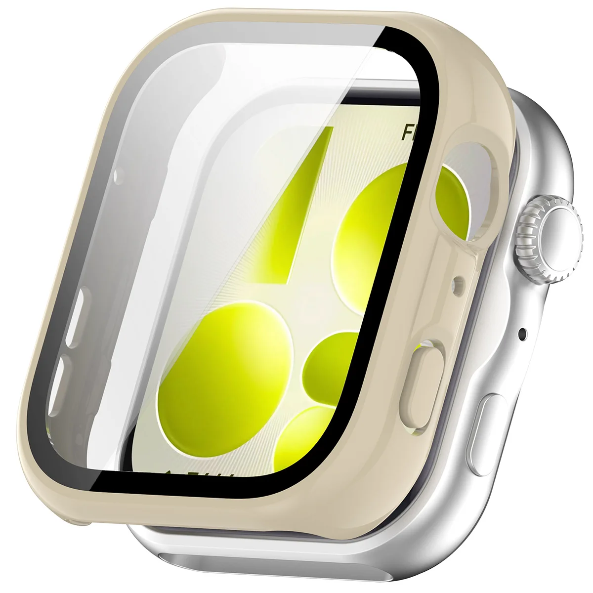 Wizualizacja nakładania etui Bizon Case Watch Adamo do Huawei Watch Fit 5