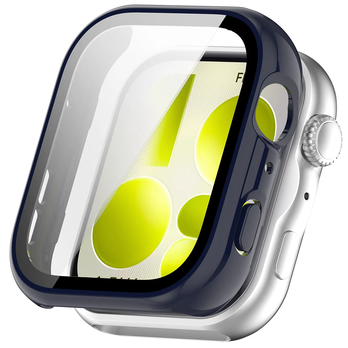 Wizualizacja nakładania etui Bizon Case Watch Adamo do Huawei Watch Fit 5