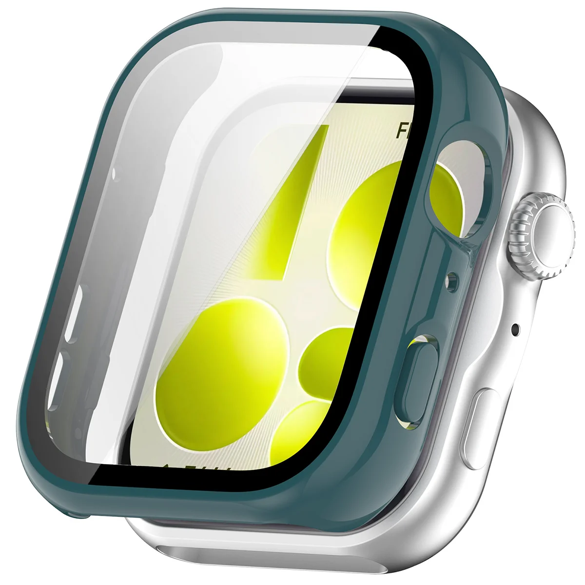 Wizualizacja nakładania etui Bizon Case Watch Adamo do Huawei Watch Fit 5