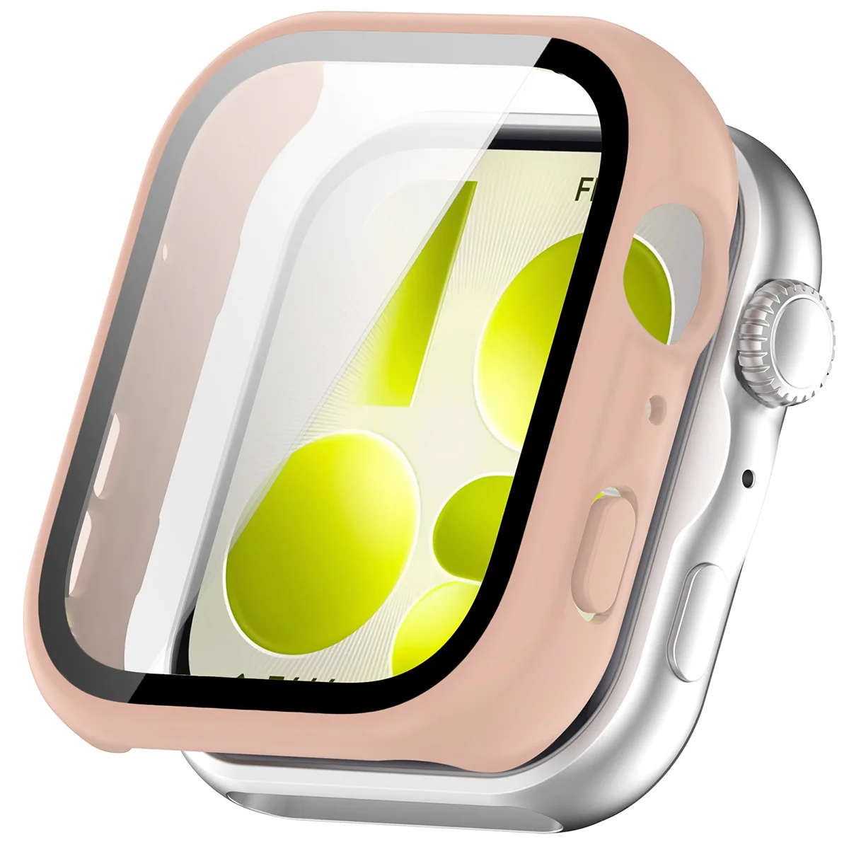 Wizualizacja nakładania etui Bizon Case Watch Adamo do Huawei Watch Fit 5