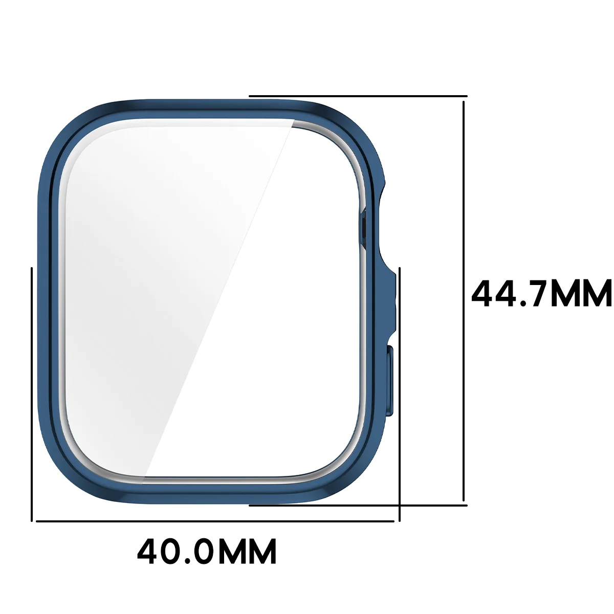 Wymiary obudowy Bizon Case Watch Felipe dla Huawei Watch Fit 5