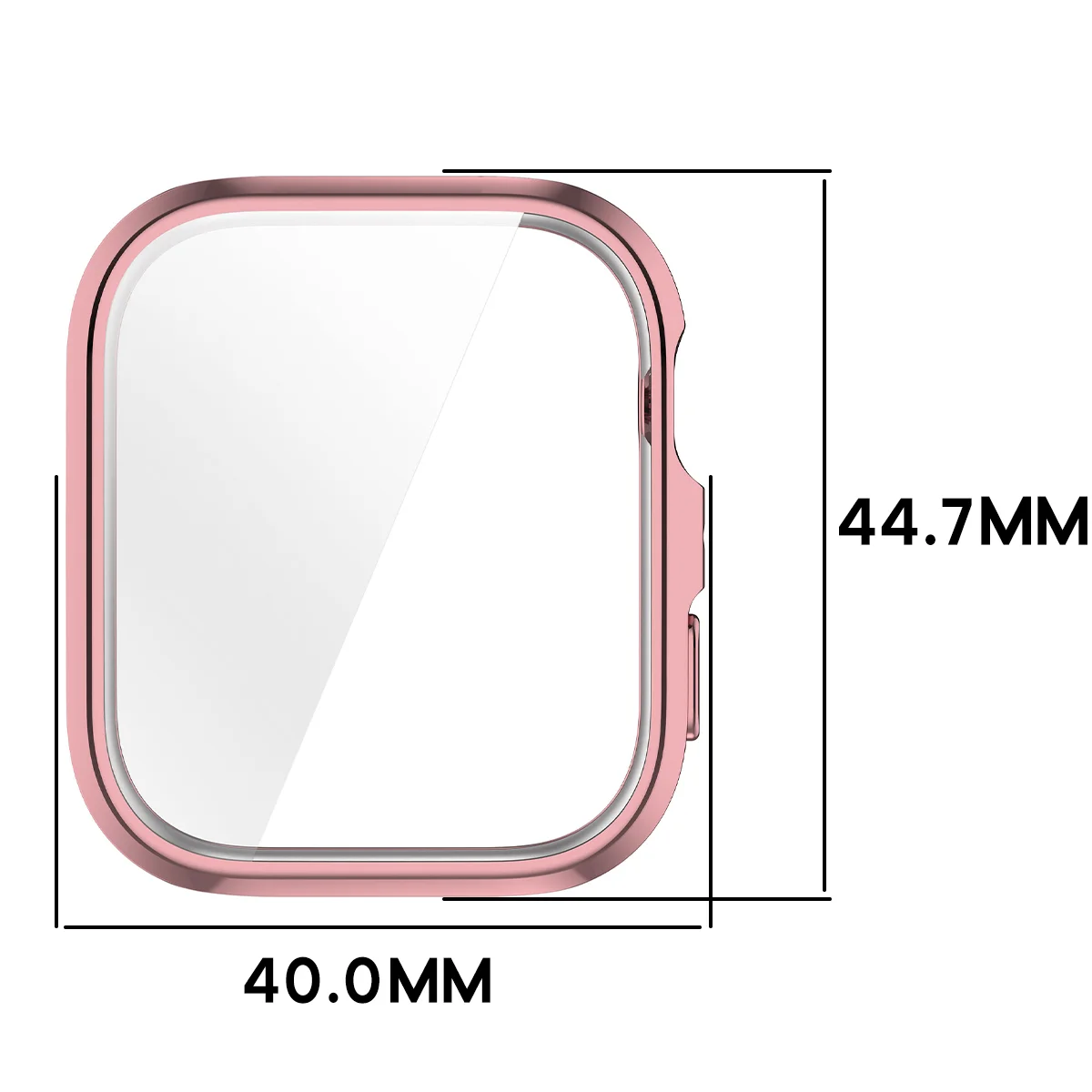 Wymiary obudowy Bizon Case Watch Felipe dla Huawei Watch Fit 5