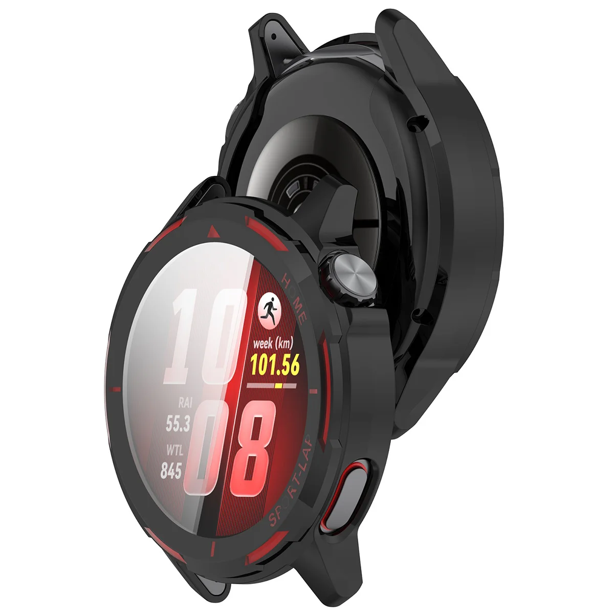Front oraz przód etui Bizon Case Watch Felipe dla Huawei Watch GT Runner 2