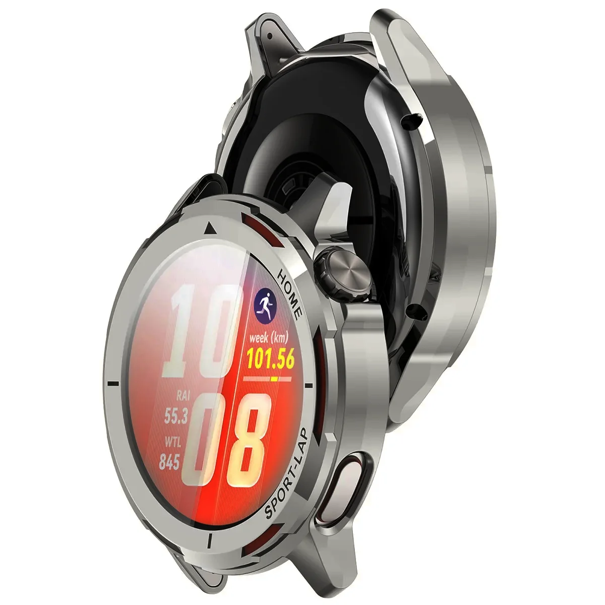 Front oraz przód etui Bizon Case Watch Felipe dla Huawei Watch GT Runner 2