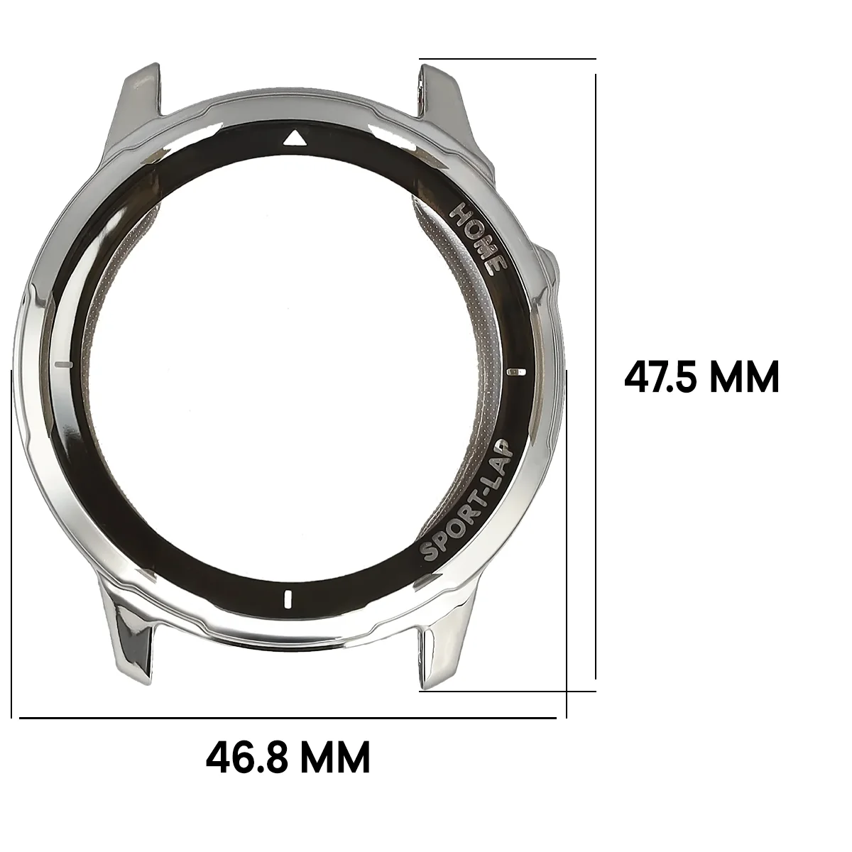 Wymiary obudowy Bizon Case Watch Felipe dla Huawei Watch GT Runner 2