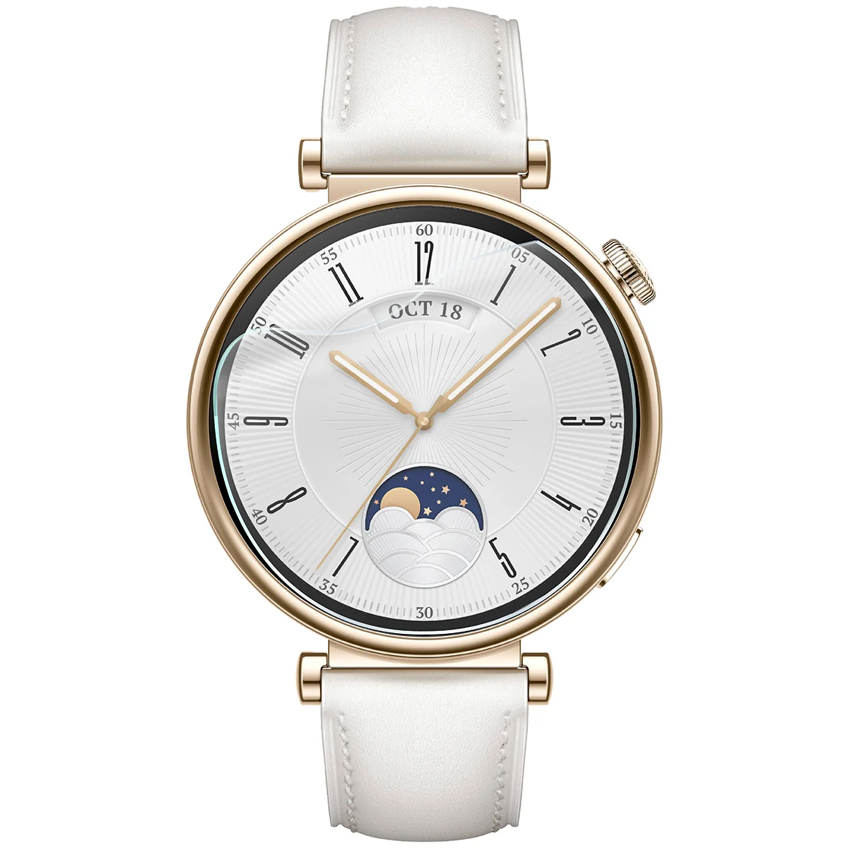 Folia hydrożelowa Bizon Watch Film HydroFlex do Huawei Watch GT 4 41 mm na zegarku
