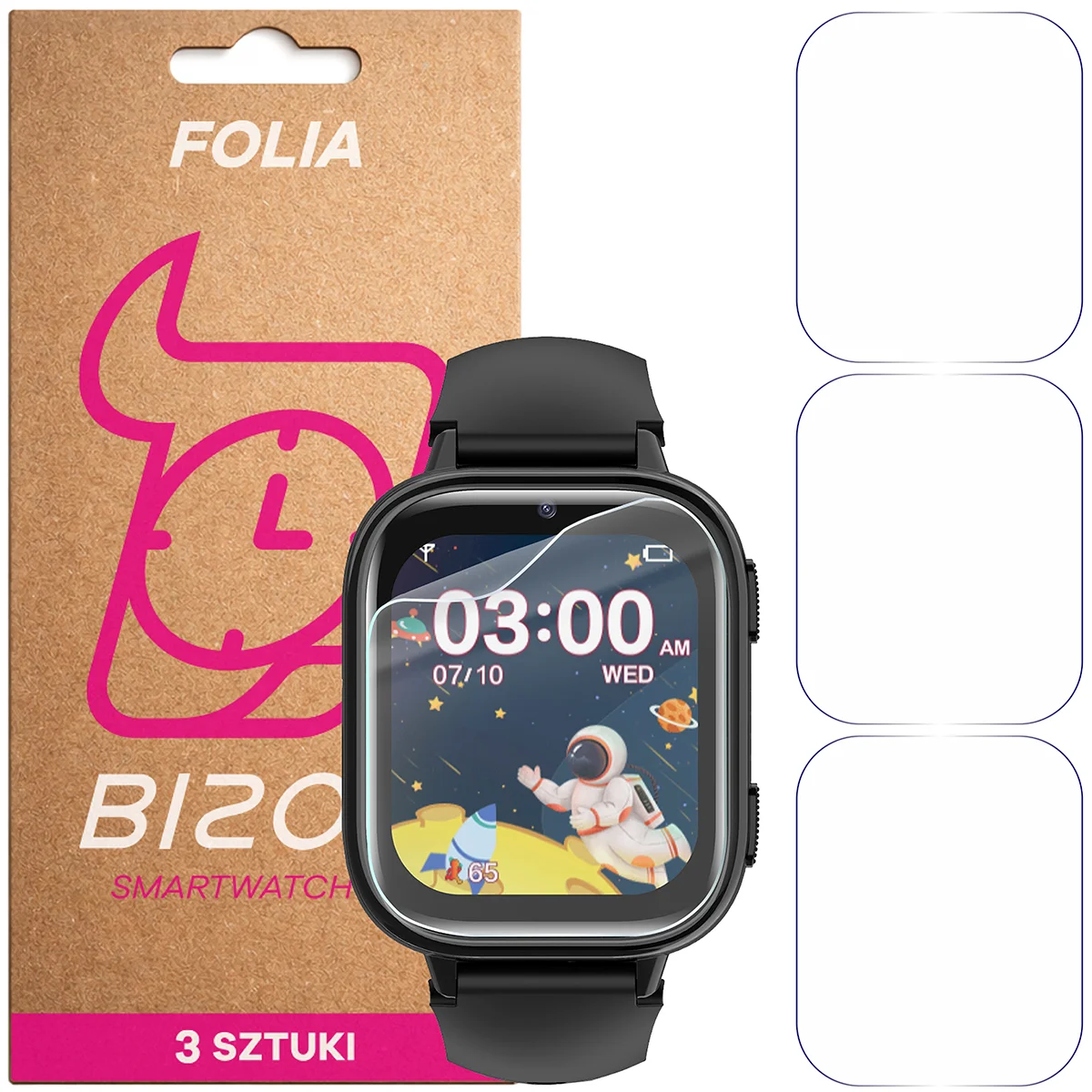Folia hydrożelowa Bizon Watch Film HydroFlex dla JG Smart A26