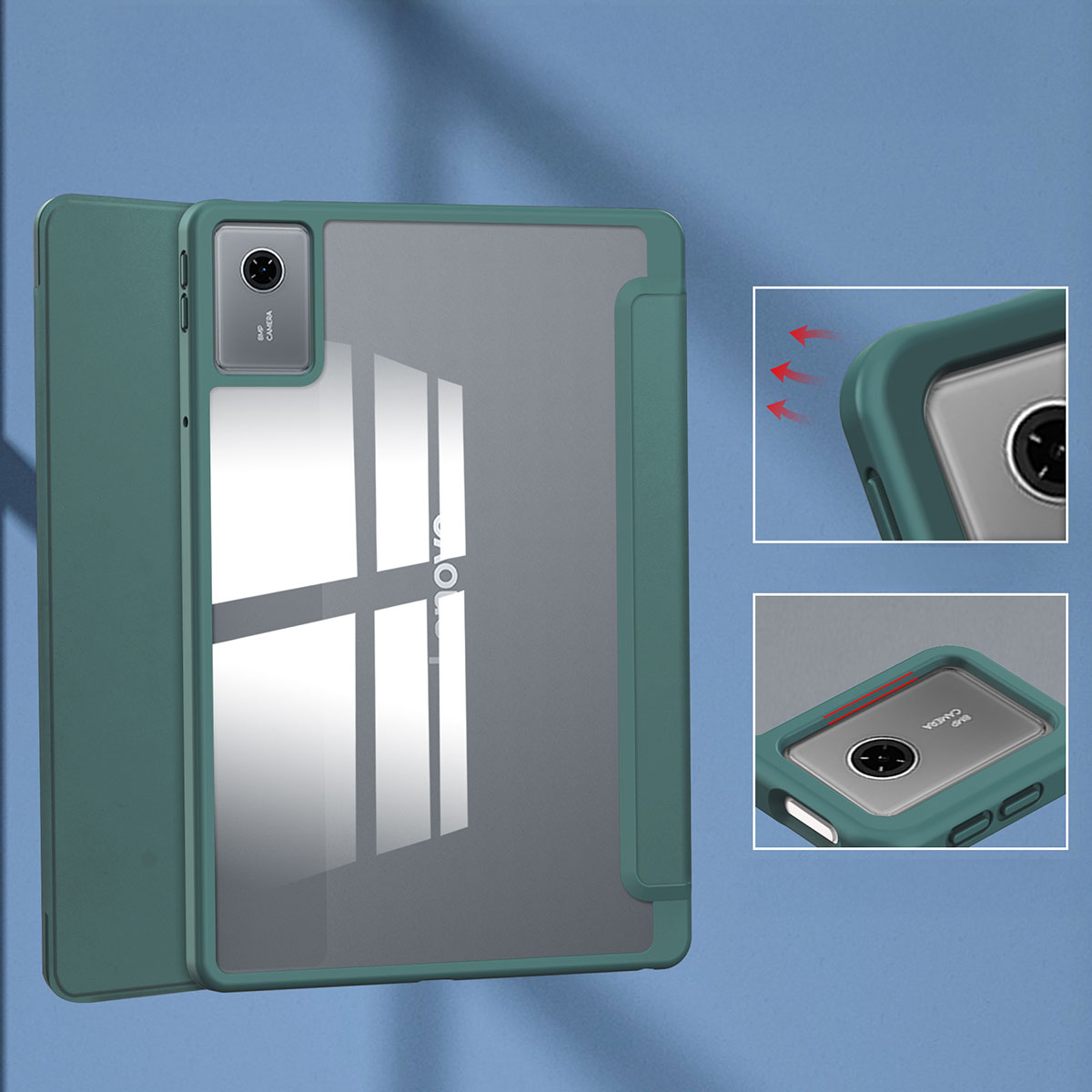 Właściwości etui do tabletu Bizon Tab Clear Matt do Lenovo Idea Tab 11