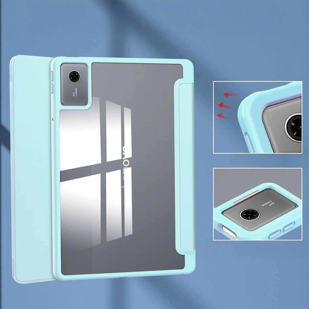 Właściwości etui do tabletu Bizon Tab Clear Matt do Lenovo Idea Tab 11