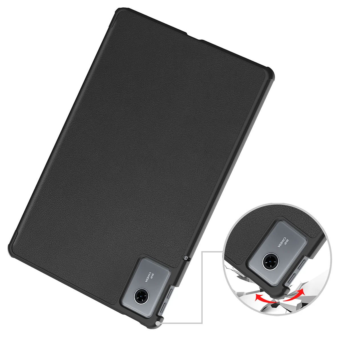 Wzmocnione narożniki i konstrukcja Bizon Case Tab Croc do Lenovo Idea Tab 11