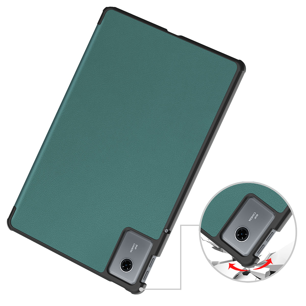 Wzmocnione narożniki i konstrukcja Bizon Case Tab Croc do Lenovo Idea Tab 11