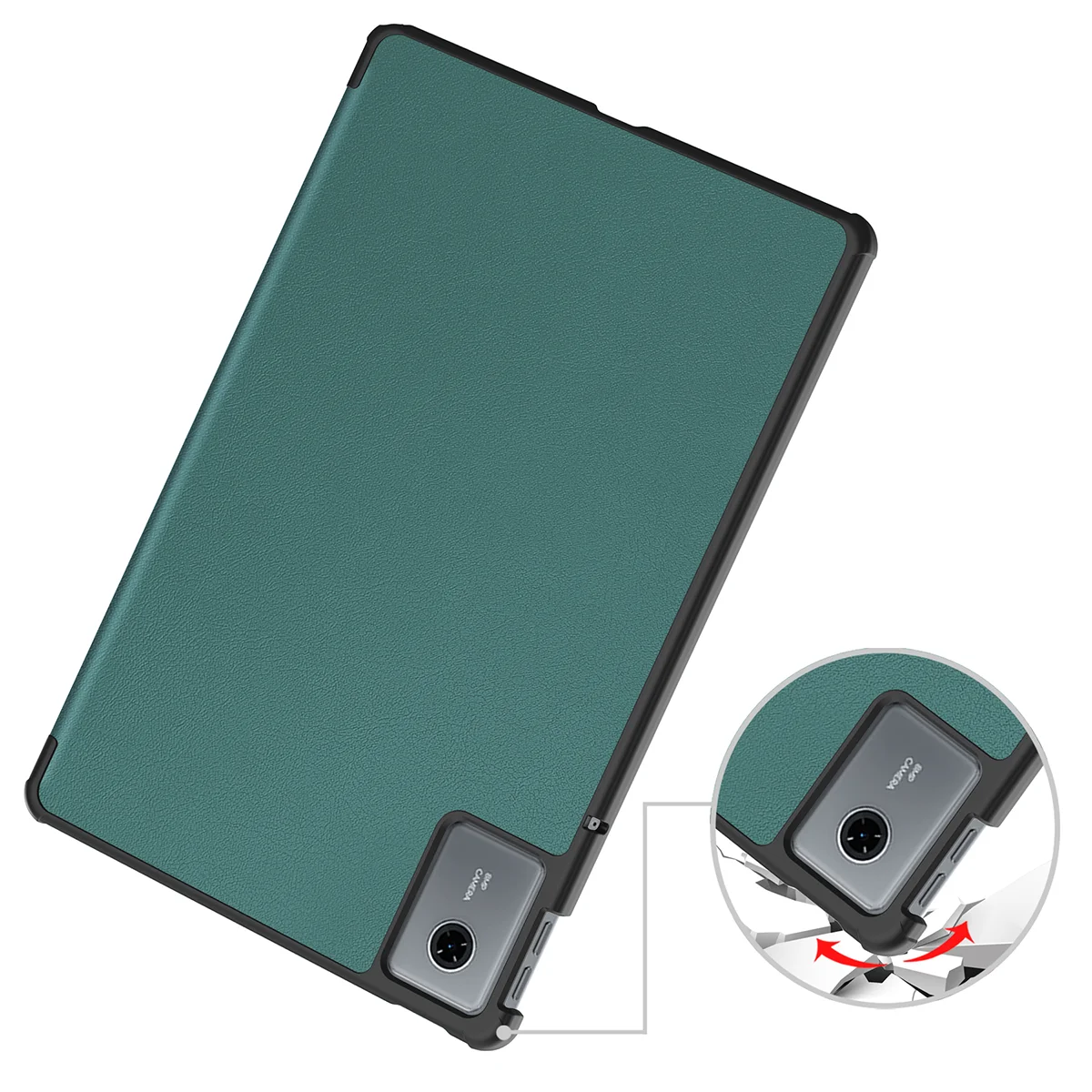 Wzmocnione narożniki i konstrukcja Bizon Case Tab Croc do Lenovo Idea Tab 11