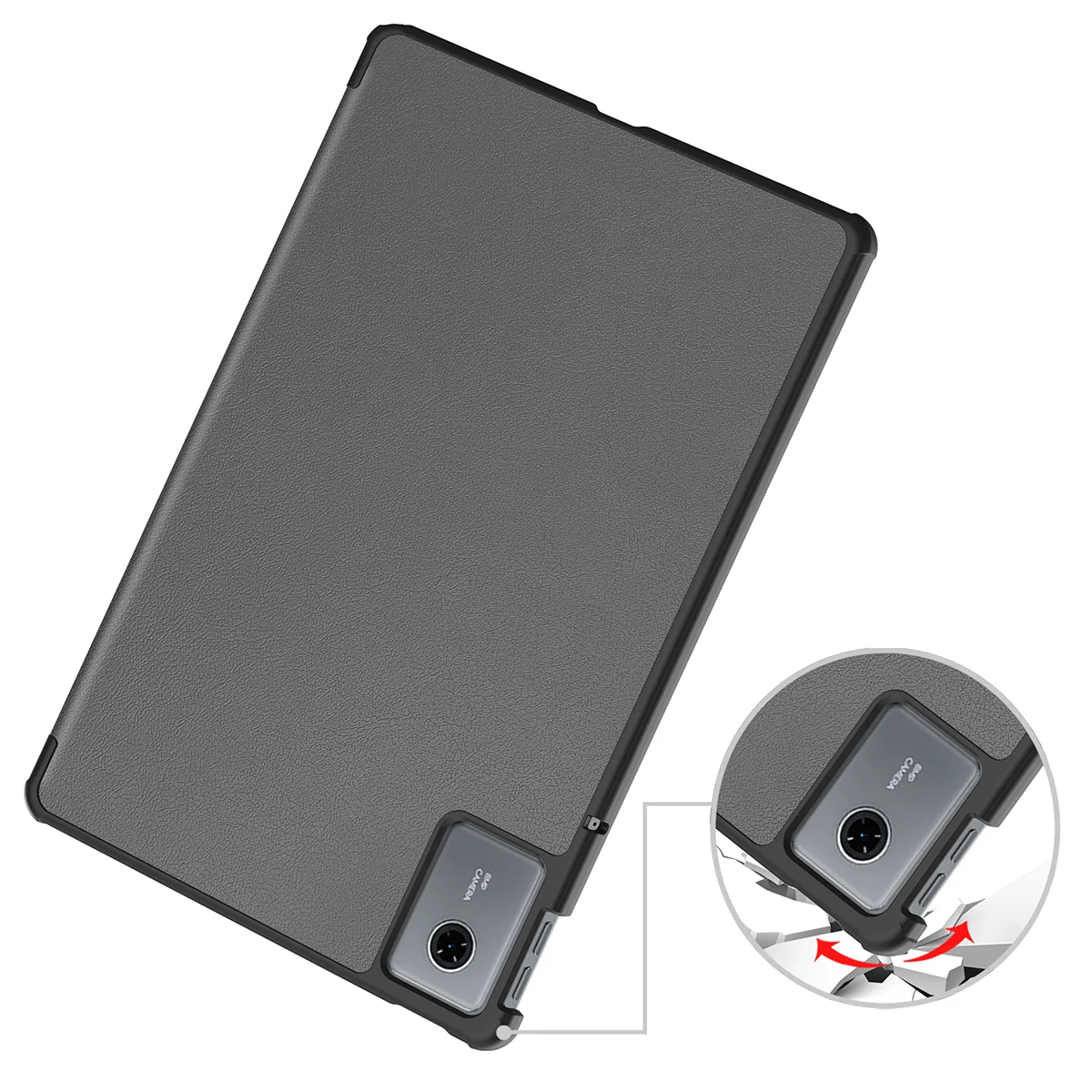 Wzmocnione narożniki i konstrukcja Bizon Case Tab Croc do Lenovo Idea Tab 11