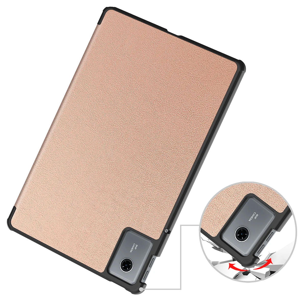 Wzmocnione narożniki i konstrukcja Bizon Case Tab Croc do Lenovo Idea Tab 11