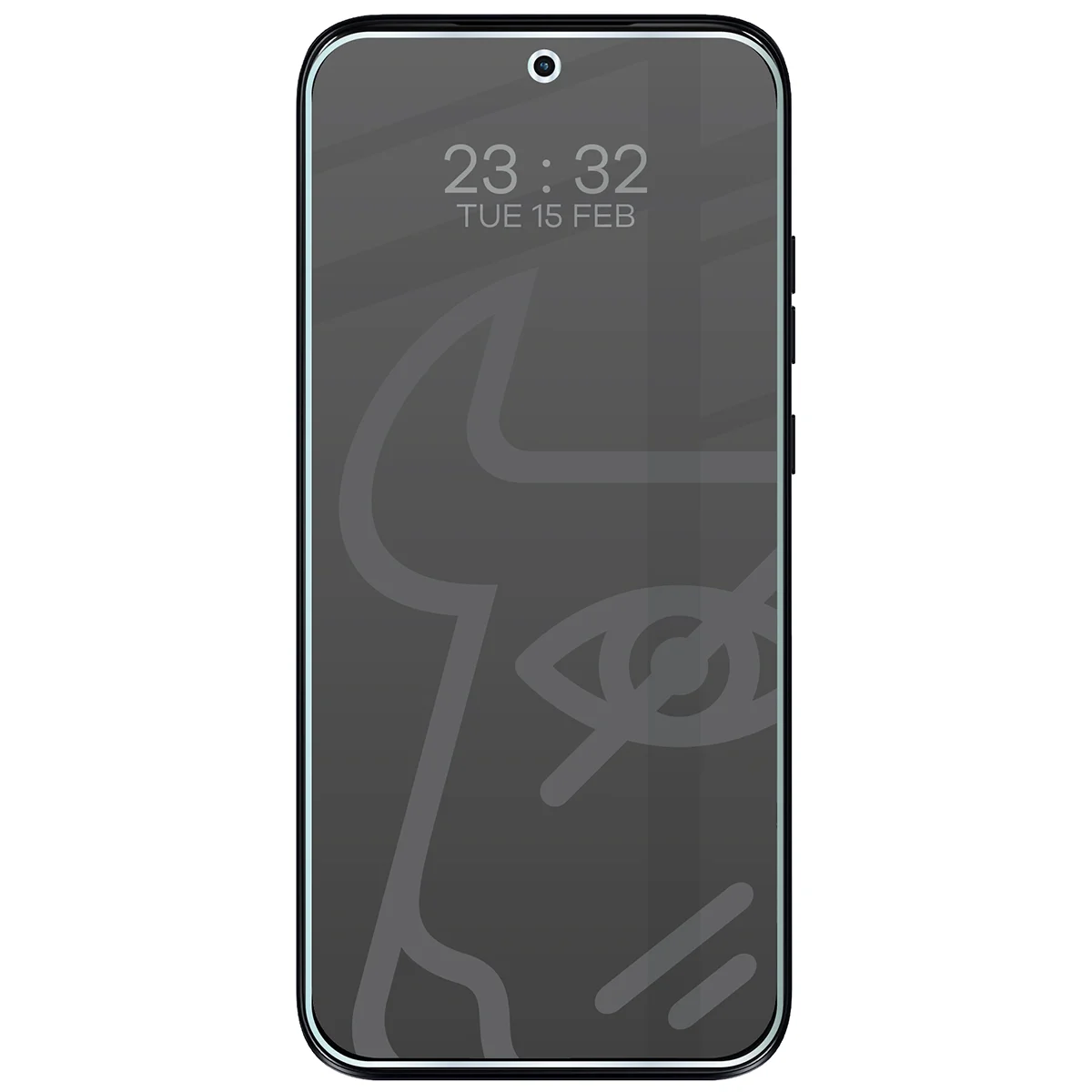 Wizualizacja szkła Hybrid Shadow nałożonego na telefon Motorola Moto G87 5G