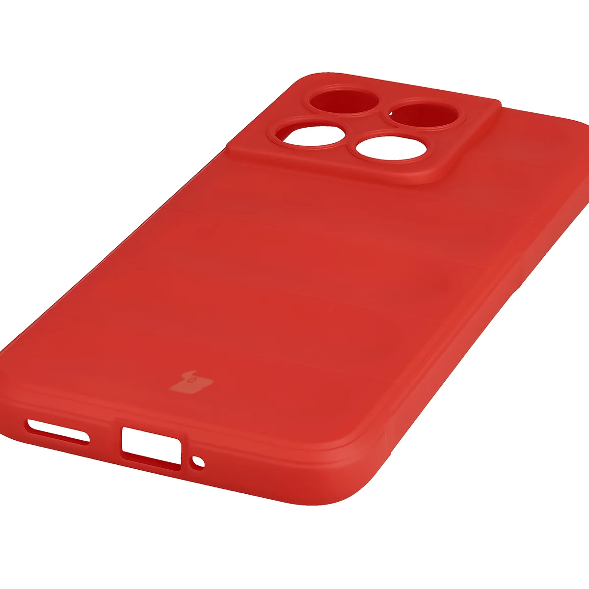 Precyzyjne wycięcia i kompatybilność z ładowaniem indukcyjnym w etui Bizon Case Tur do Motorola Edge 70 Fusion