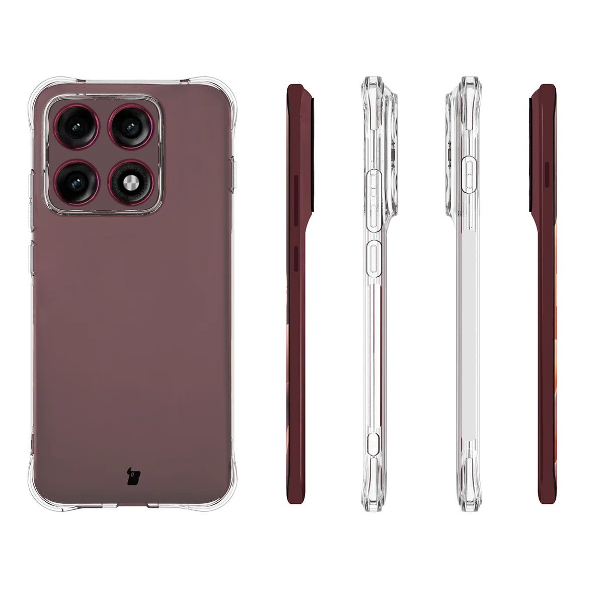 Przezroczyste plecki Case Salpa do Motorola Edge 70 Pro