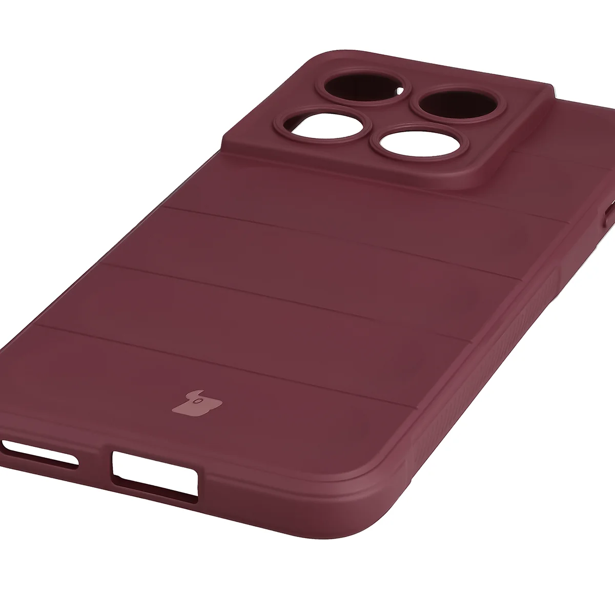 Precyzyjne wycięcia i kompatybilność z ładowaniem indukcyjnym w etui Bizon Case Tur do Motorola Edge 70 Pro