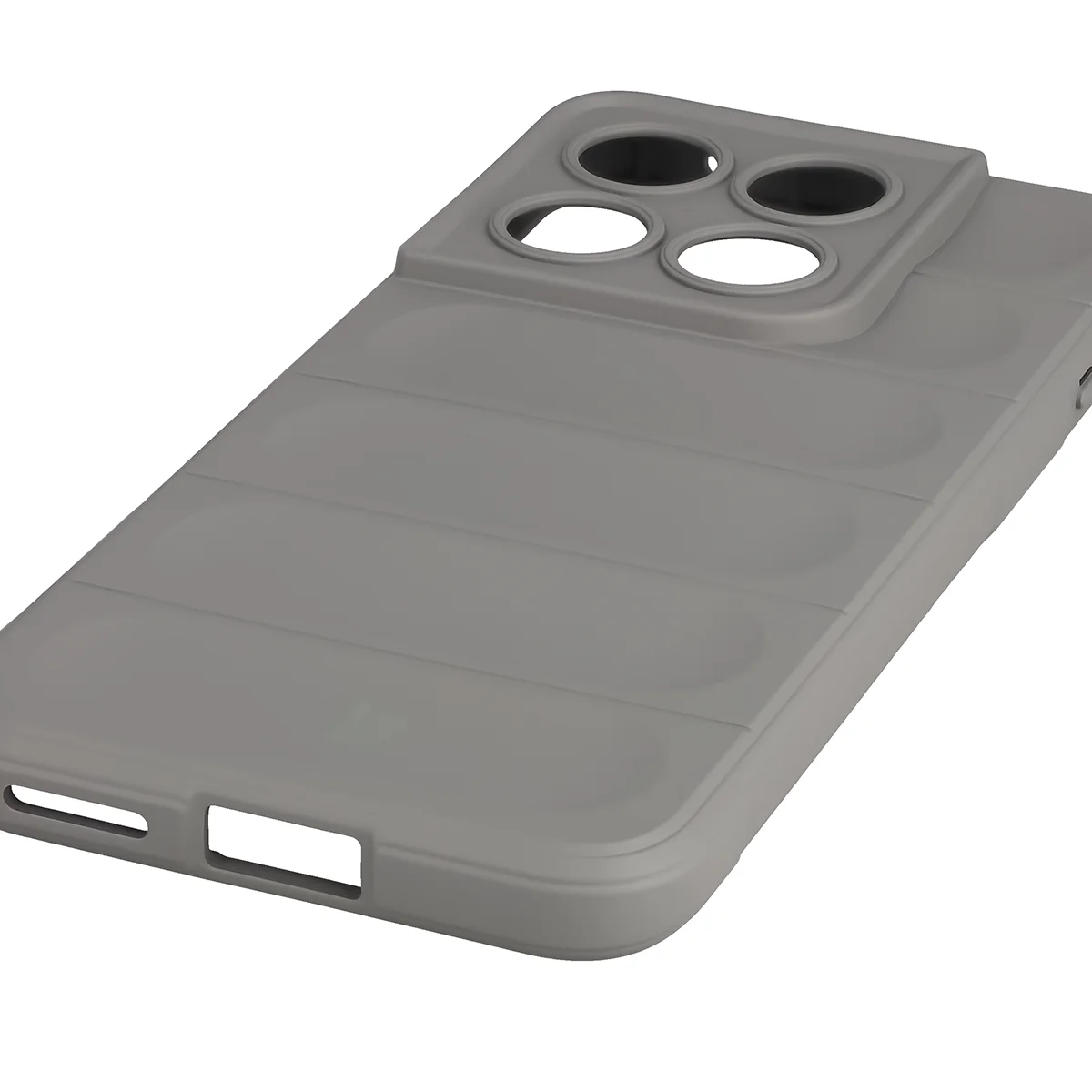 Precyzyjne wycięcia i kompatybilność z ładowaniem indukcyjnym w etui Bizon Case Tur do Motorola Edge 70 Pro