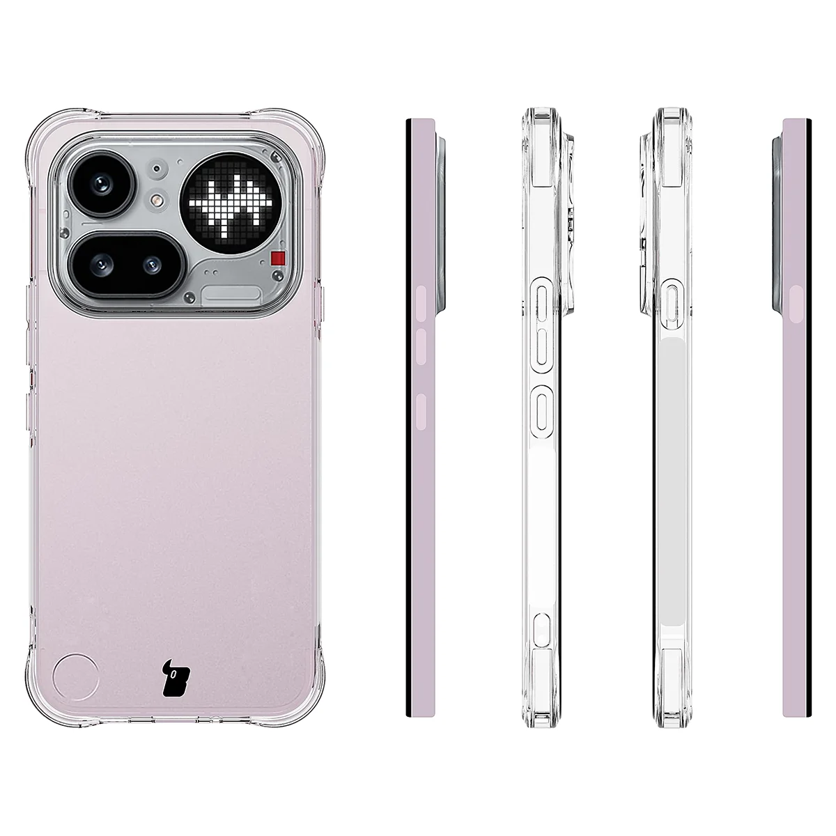 Przezroczyste plecki Case Salpa do Nothing Phone (4a) Pro