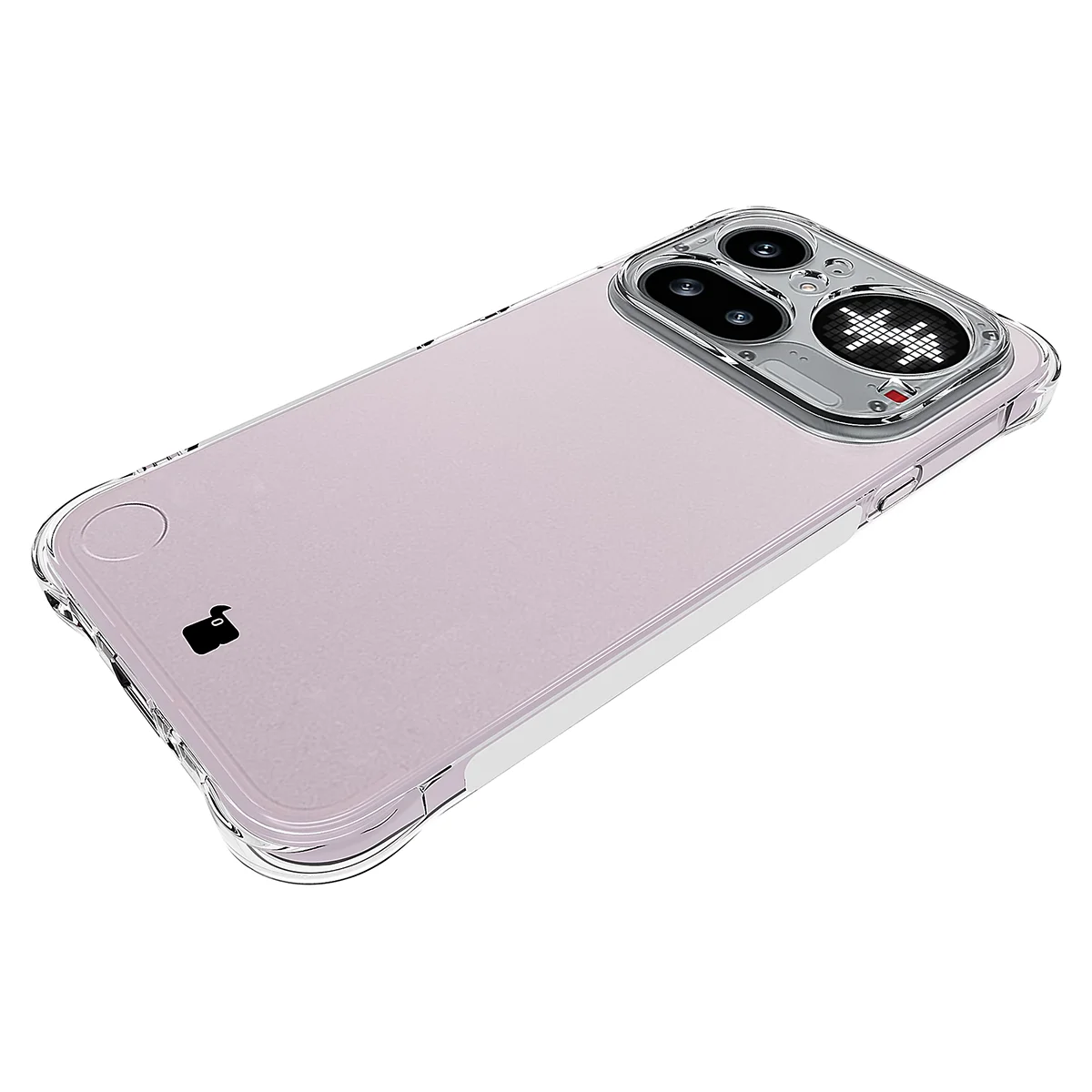 Krystalicznie przejrzysta szybka Bizon Glass Clear do Nothing Phone (4a) Pro