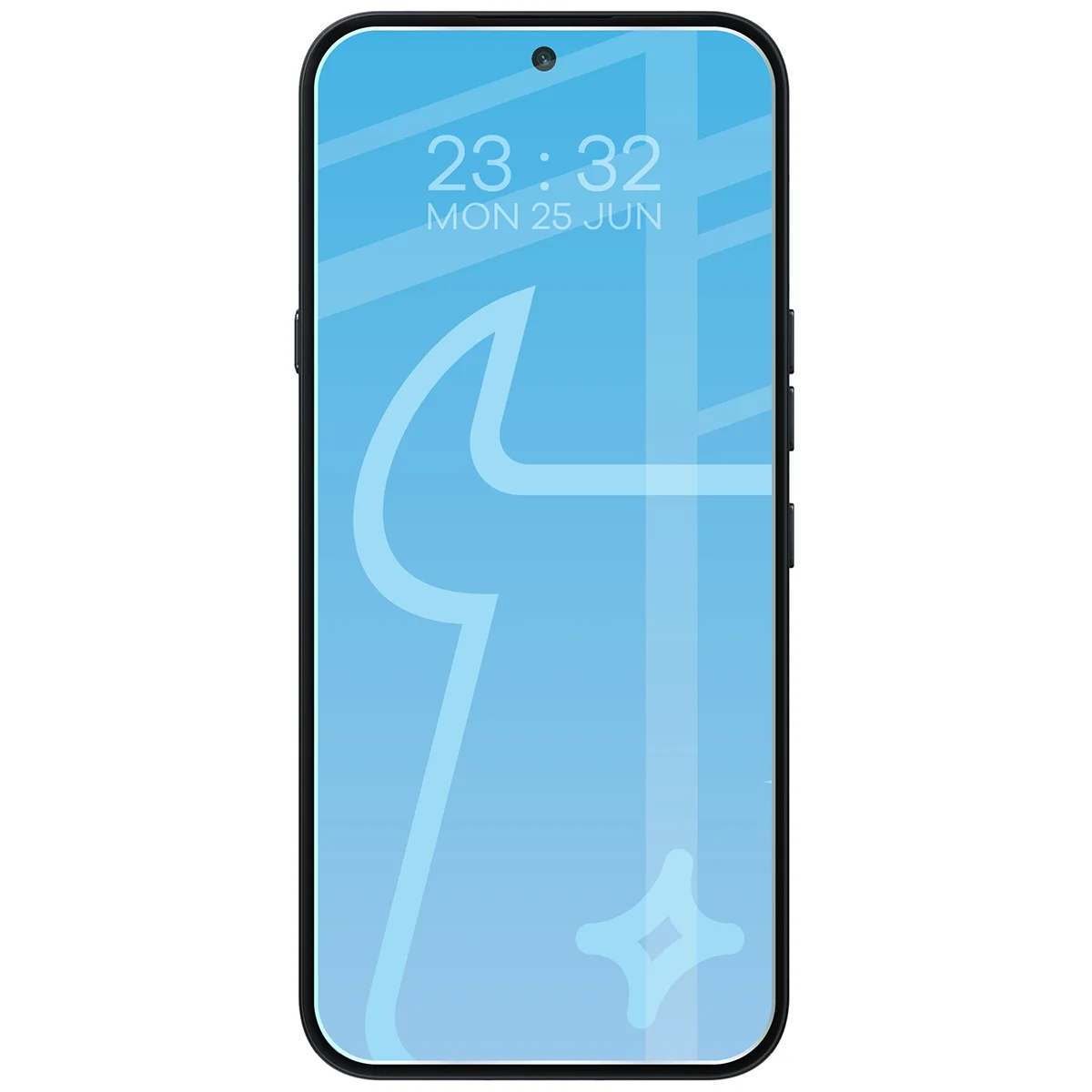 Telefon z nałożonym szkłem Bizon Glass Clear Duo do Nothing Phone (4a) Pro