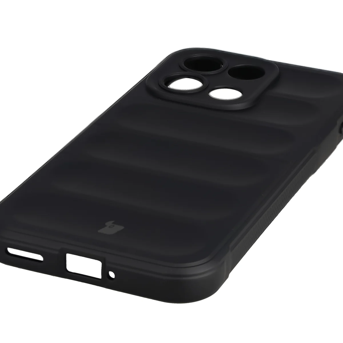 Precyzyjne wycięcia i kompatybilność z ładowaniem indukcyjnym w etui Bizon Case Tur do OnePlus Nord 6