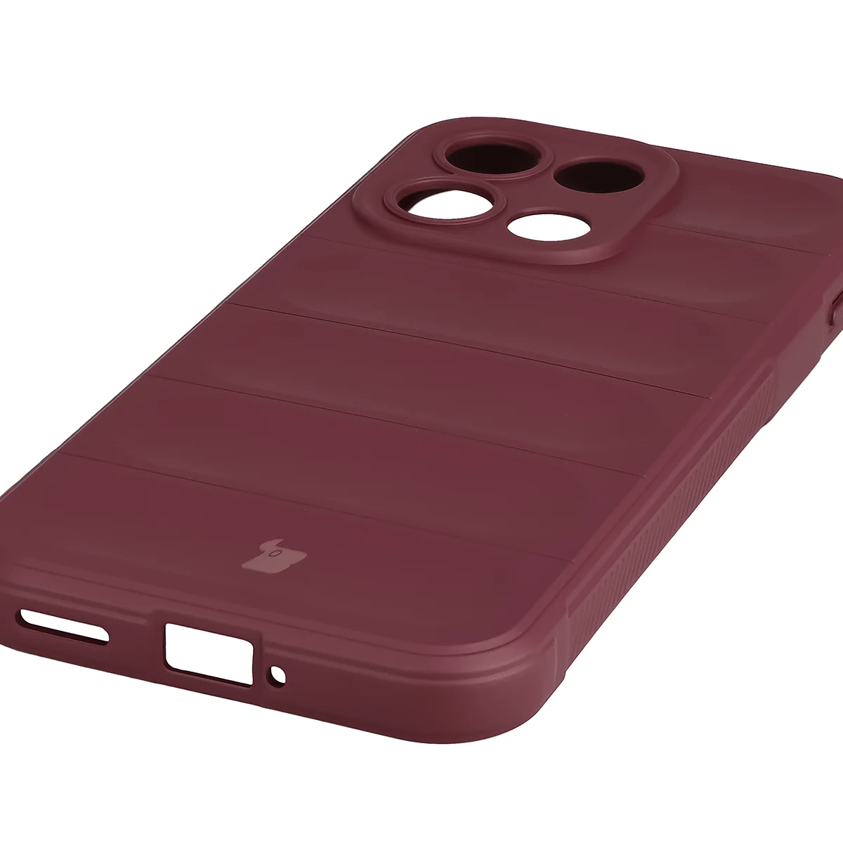 Precyzyjne wycięcia i kompatybilność z ładowaniem indukcyjnym w etui Bizon Case Tur do OnePlus Nord 6