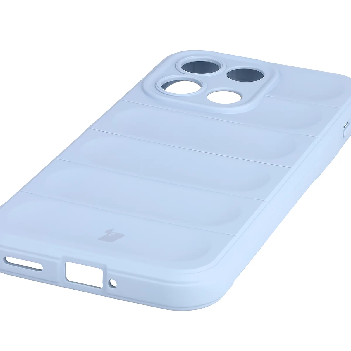 Precyzyjne wycięcia i kompatybilność z ładowaniem indukcyjnym w etui Bizon Case Tur do OnePlus Nord 6