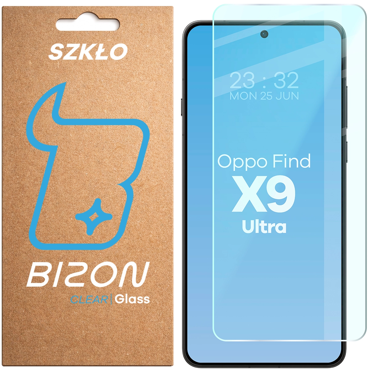Szkło hartowane Bizon Glass Clear do Oppo Find X9 Ultra