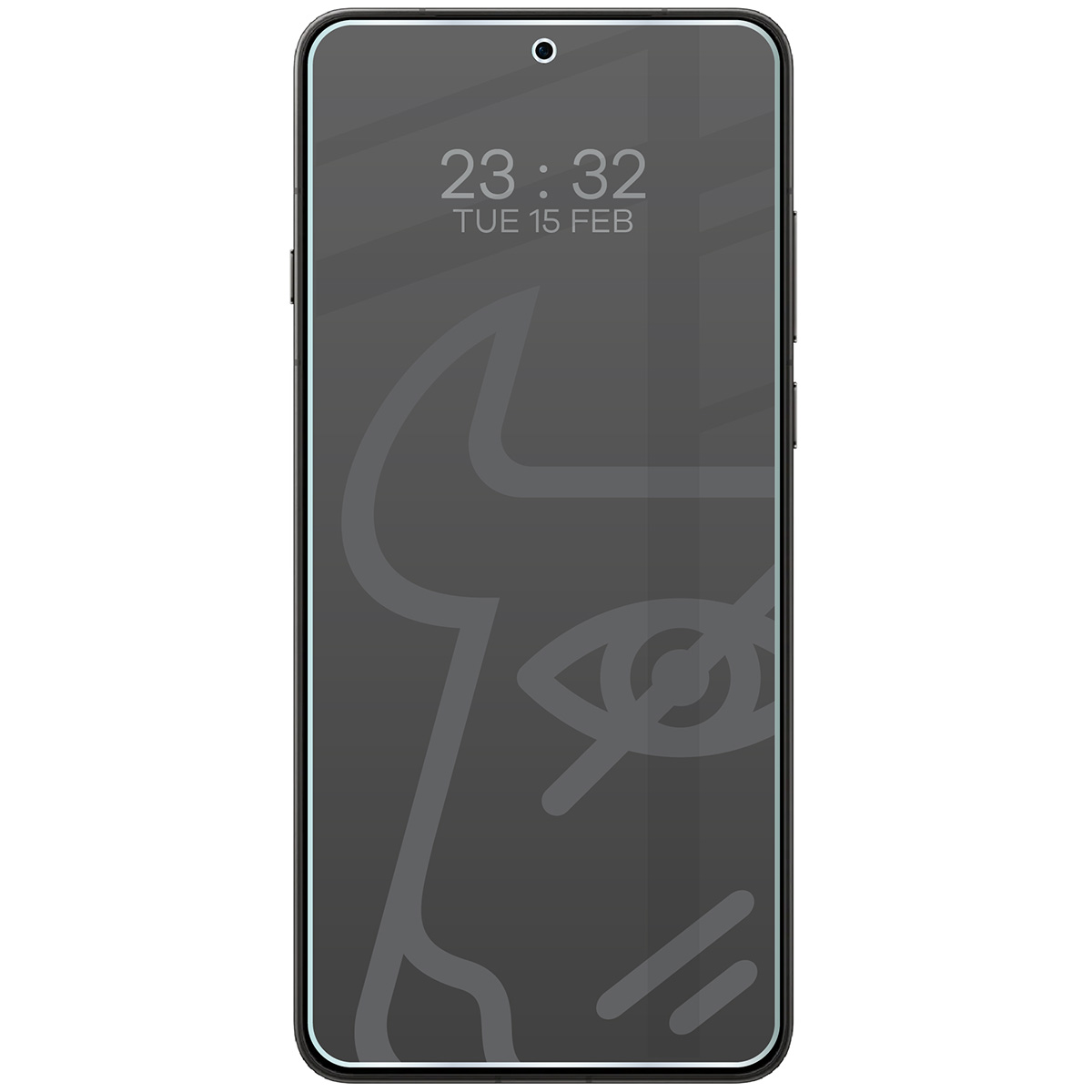 Wizualizacja szkła Hybrid Shadow nałożonego na telefon Oppo Find X9 Ultra