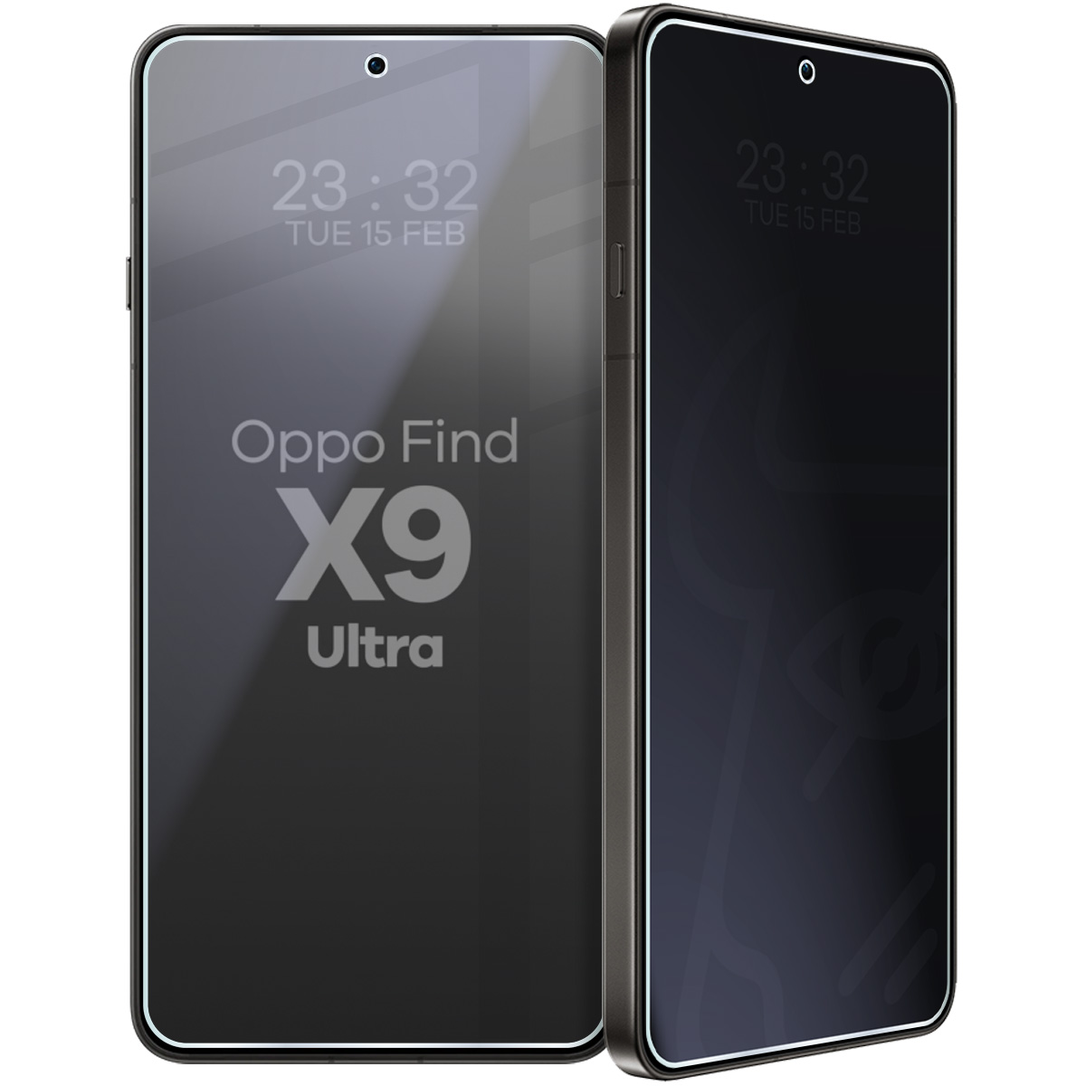 Szkło hybrydowe prywatyzujące Bizon Hybrid Shadow do Oppo Find X9 Ultra