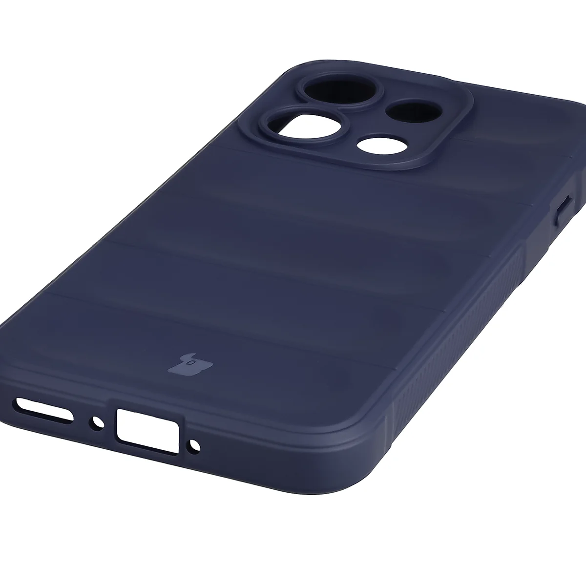 Precyzyjne wycięcia i kompatybilność z ładowaniem indukcyjnym w etui Bizon Case Tur do Oppo Reno16 F / Reno16 FS 5G
