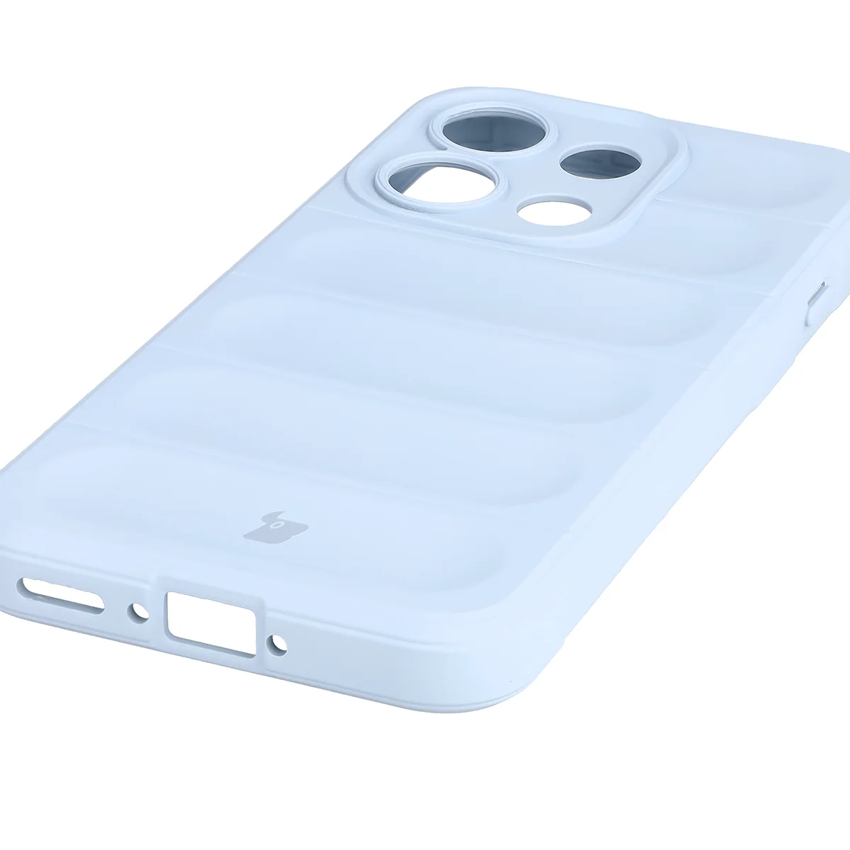 Precyzyjne wycięcia i kompatybilność z ładowaniem indukcyjnym w etui Bizon Case Tur do Oppo Reno16 F / Reno16 FS 5G
