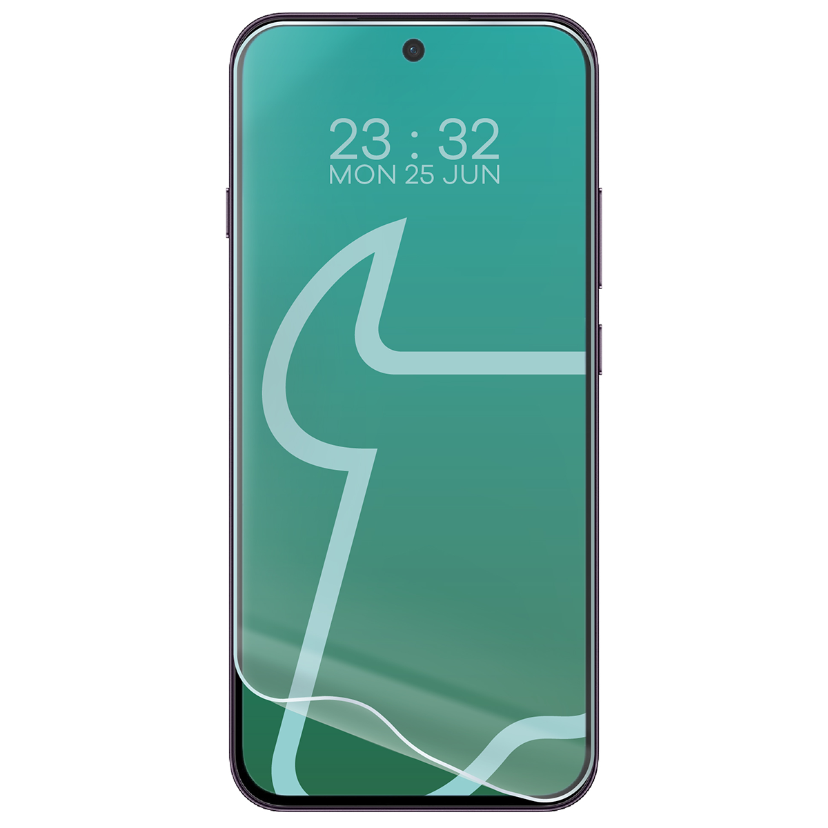 Folia hydrożelowa do Oppo Reno16 F / Reno16 FS 5G obok telefonu