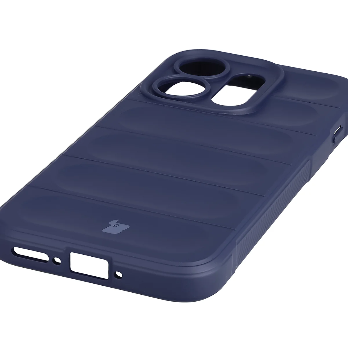Precyzyjne wycięcia i kompatybilność z ładowaniem indukcyjnym w etui Bizon Case Tur do Oppo Reno16 / Reno16 Pro 5G