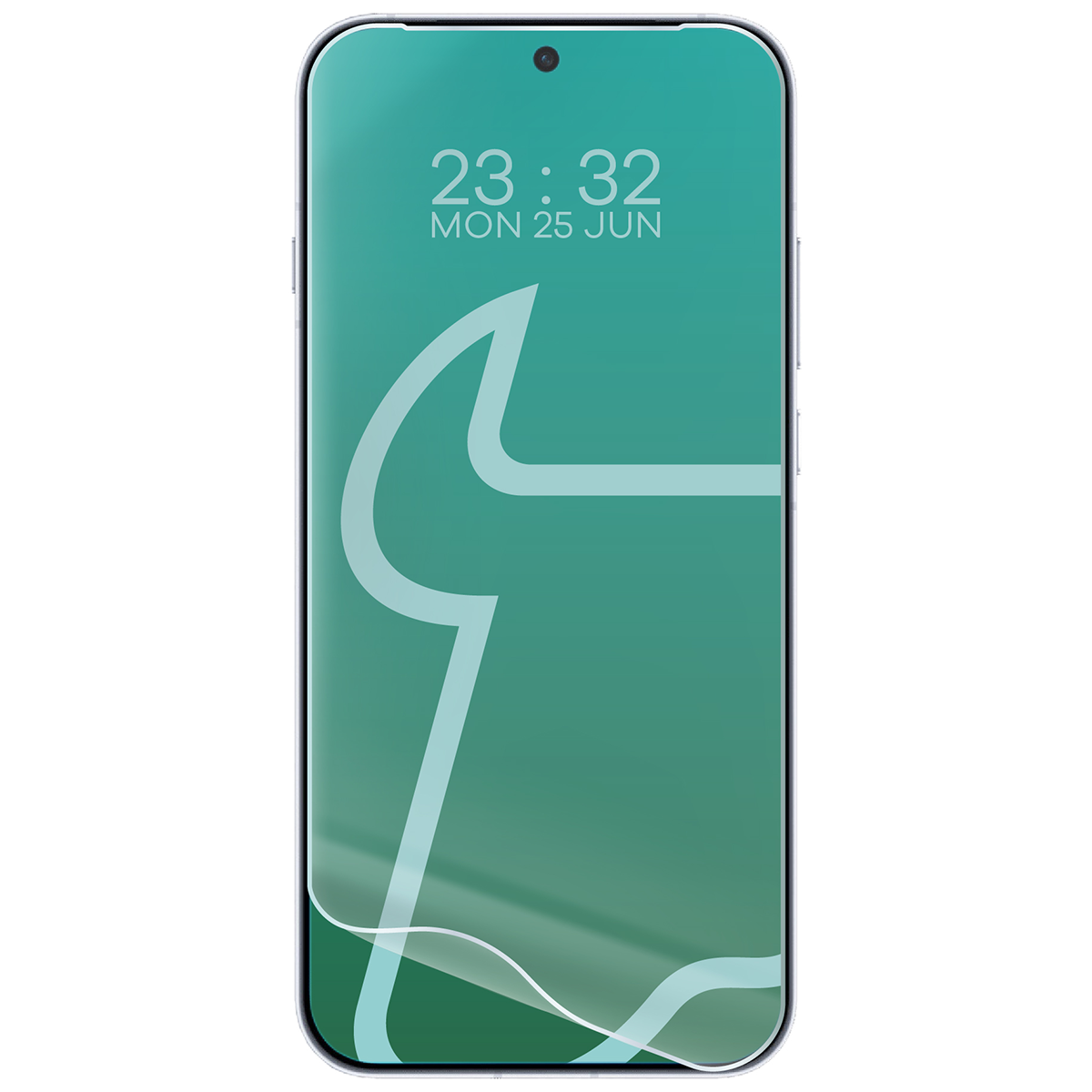 Folia hydrożelowa do Oppo Reno16 / Reno16 Pro 5G obok telefonu