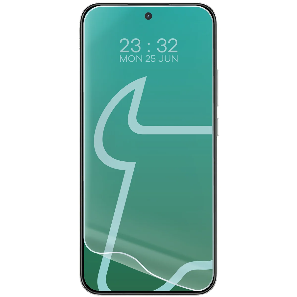Folia hydrożelowa do Realme 16 5G obok telefonu