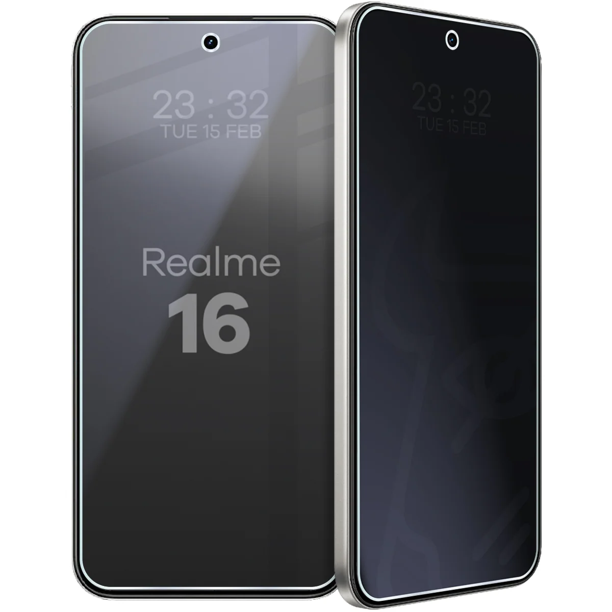 Szkło hybrydowe prywatyzujące Bizon Hybrid Shadow do Realme 16 5G