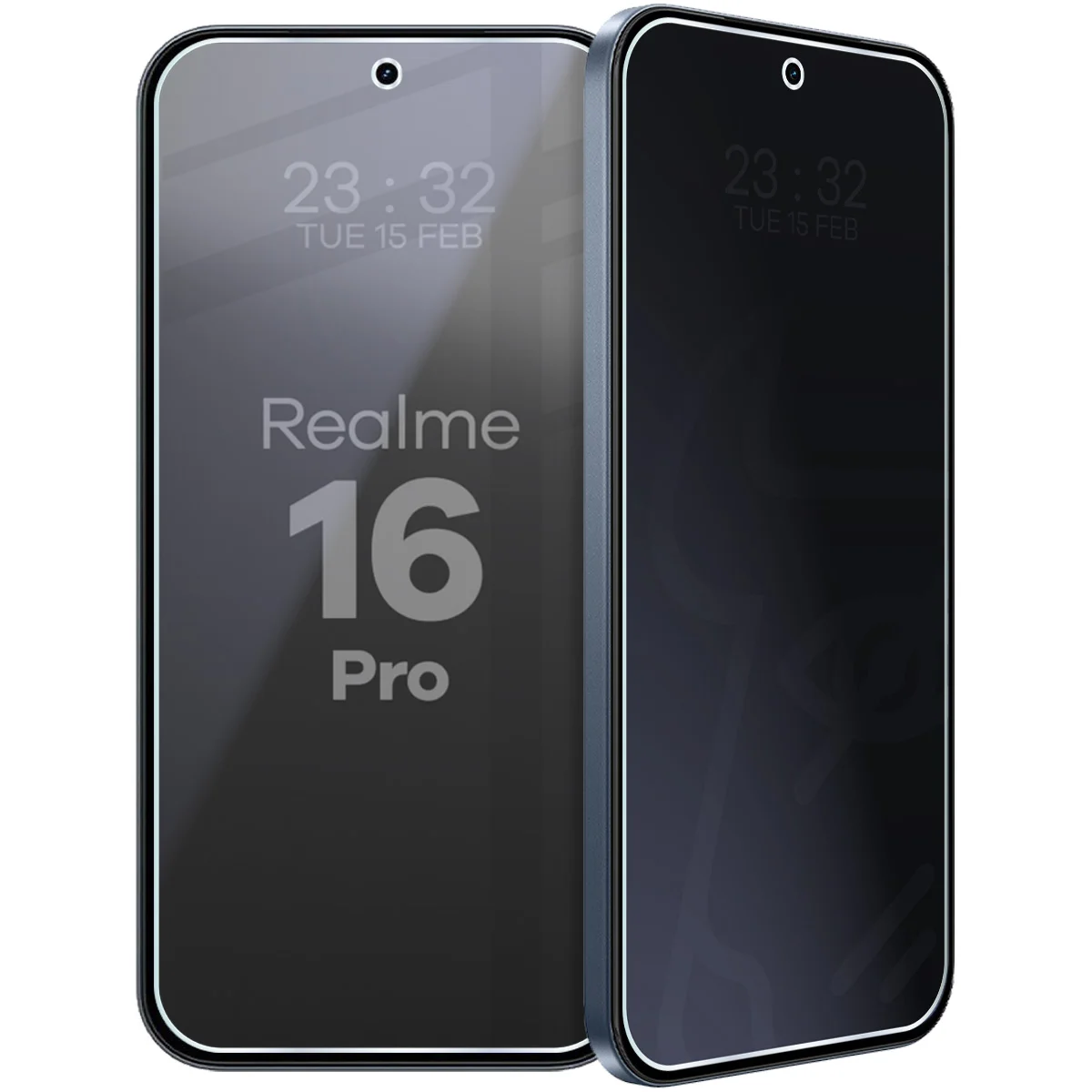 Szkło hybrydowe prywatyzujące Bizon Hybrid Shadow do Realme 16 Pro 5G