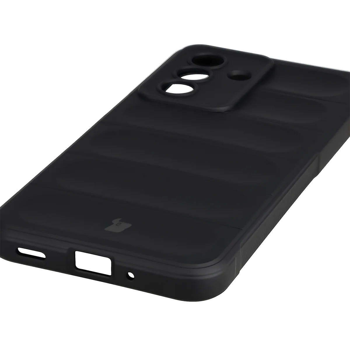 Precyzyjne wycięcia i kompatybilność z ładowaniem indukcyjnym w etui Bizon Case Tur do Samsung Galaxy A27 5G