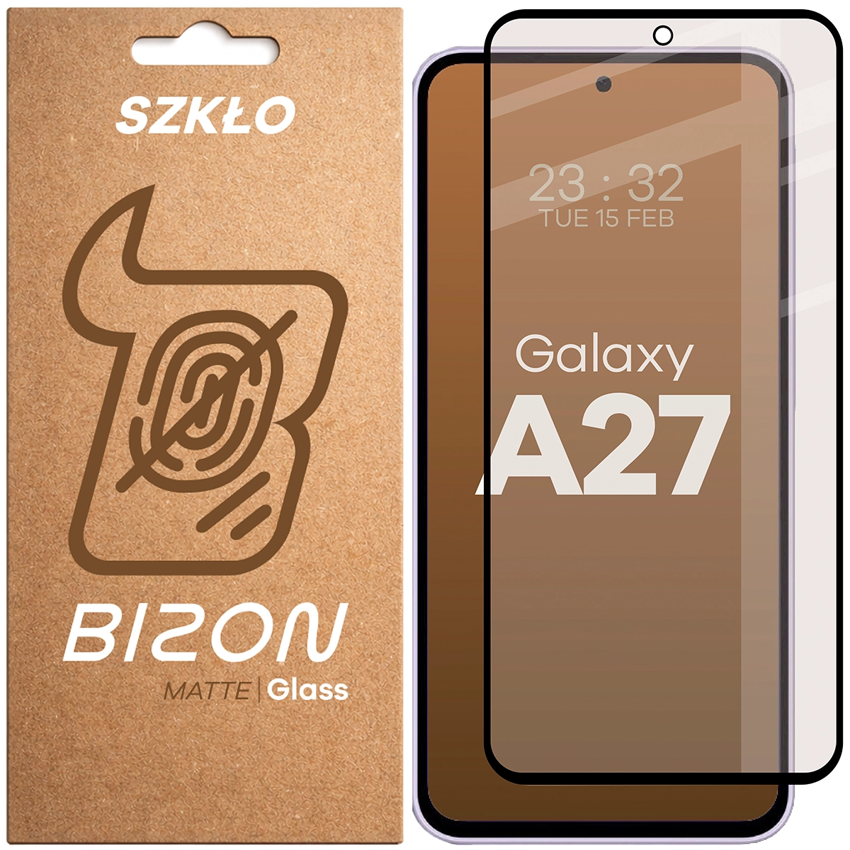 Szkło matowe na ekran Bizon Glass Matte do Samsung Galaxy A27 5G, 1 sztuka