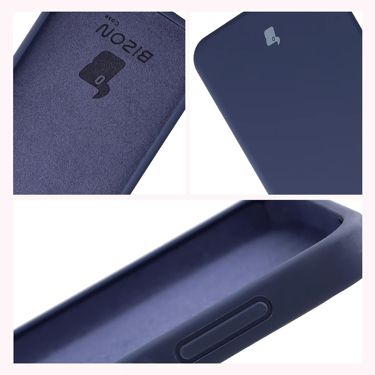 Konstrukcja etui Bizon Soft Case: zintegrowane osłony, podwyższone krawędzie i wyściółka z mikrofibry do Samsung Galaxy A27 5G